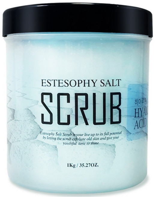 에스테소피 솔트 바디 스크럽, 1kg, 1개