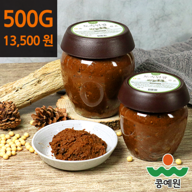 콩예원 우리 토속 된장, 1개, 500g