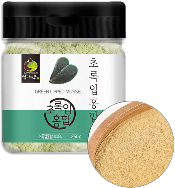 웰빙 뉴질랜드 초록홍합 분말, 250g, 1세트