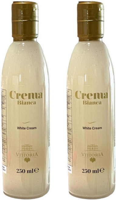 안드레아밀라노 빌라비토리아 화이트 발사믹 크림, 2개, 250ml