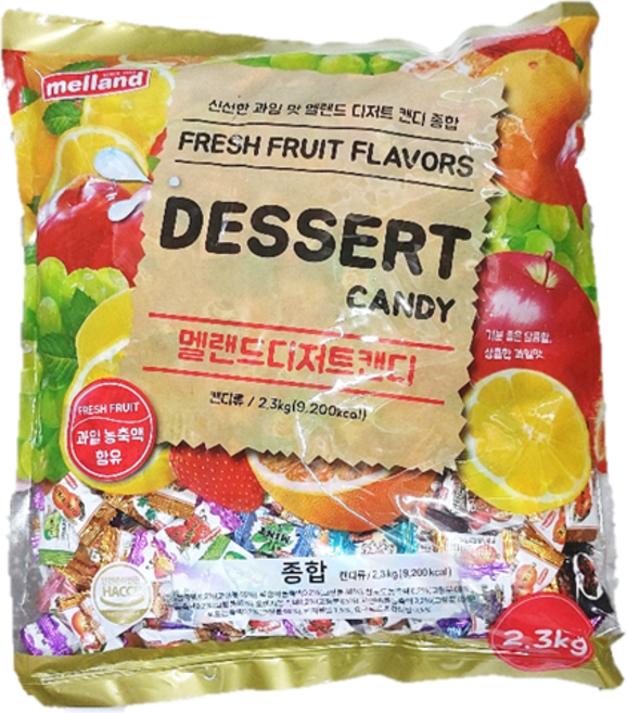 멜랜드 디저트 캔디 업소용, 2.3kg, 1개