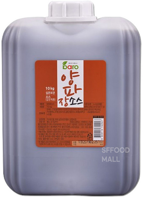바로 양파장소스 10kg 업소용 고기집양파소스, 1개