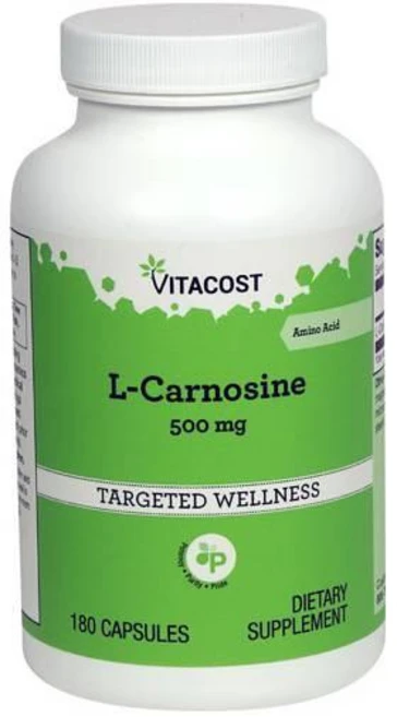 비타코스트 L-카르노신 500mg 캡슐 180정, 1개 - 쿠팡