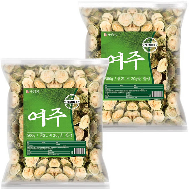 건강중심 건여주 500g, 2개