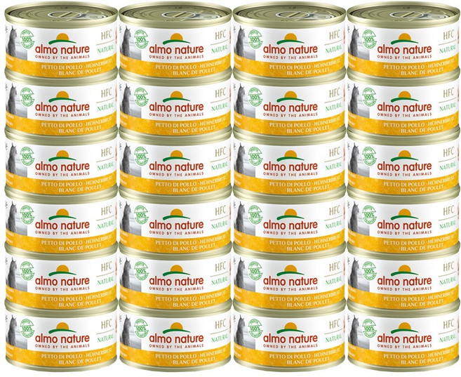 알모네이쳐 고양이 주식캔, 닭, 24개