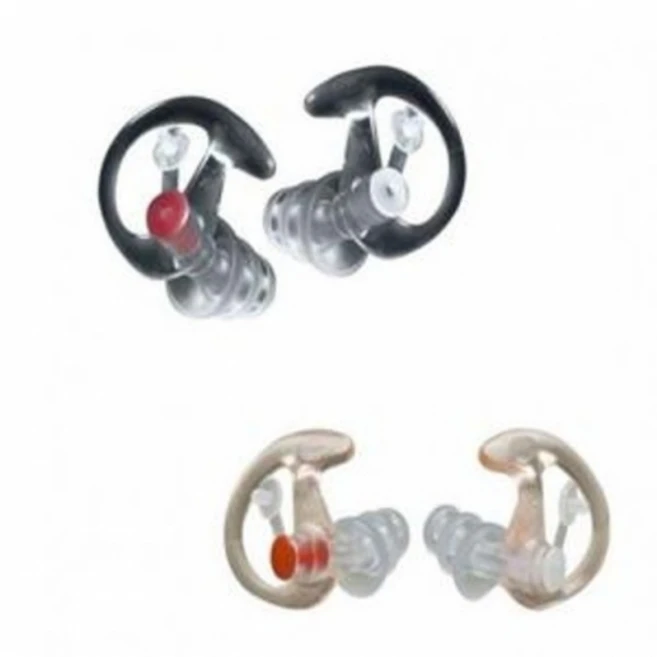 Surefire 슈어파이어 EP4 M(Midium) 블랙 귀마개 소음방지, 1개, 1쌍 - 쿠팡