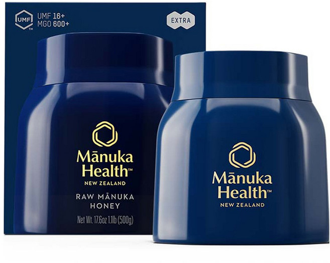 마누카헬스 로우 허니 엑스트라 UMF 16+ MGO 600+, 500g, 1개