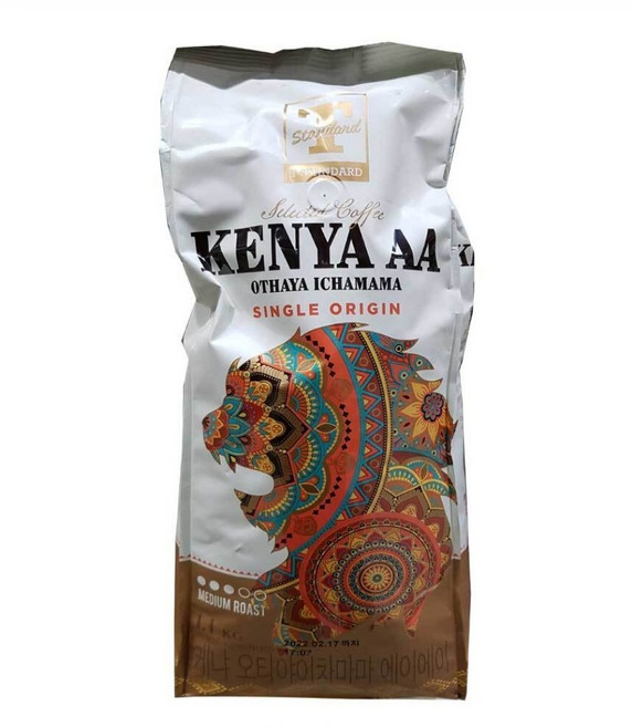 티스탠다드 케냐 오타야 이차마마 AA 1.1kg, 홀빈, 3개