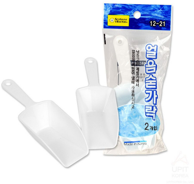 다인네 얼음숟가락 2p 냉동실 얼음 꺼내기 얼음스쿱 스쿠프, 1세트