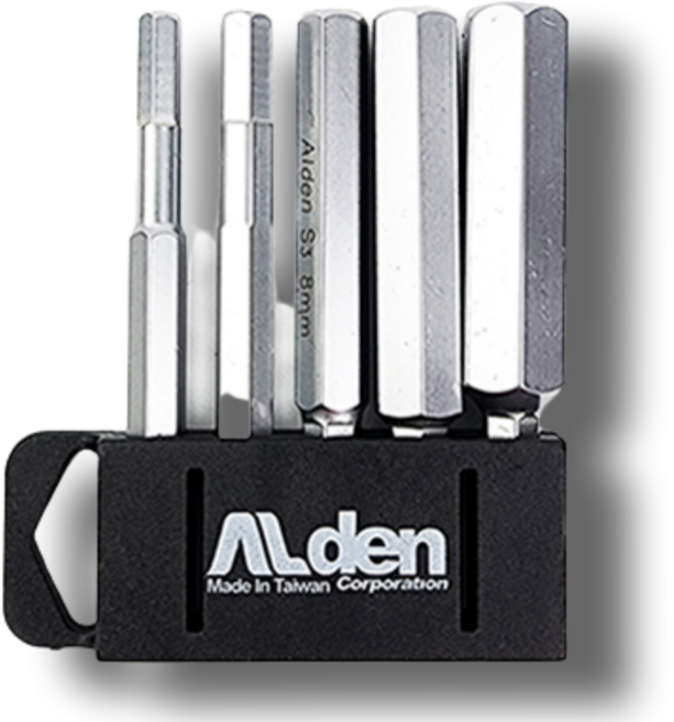 임팩 육각렌치 육각비트렌치세트 임팩드릴용 비트렌치 AL512 알덴, 1개