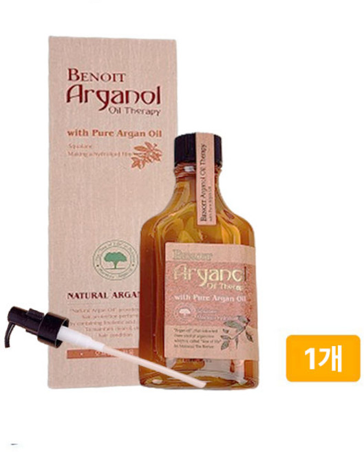 베르베르스 아르간 헤어 오일 테라피, 1개, 120ml