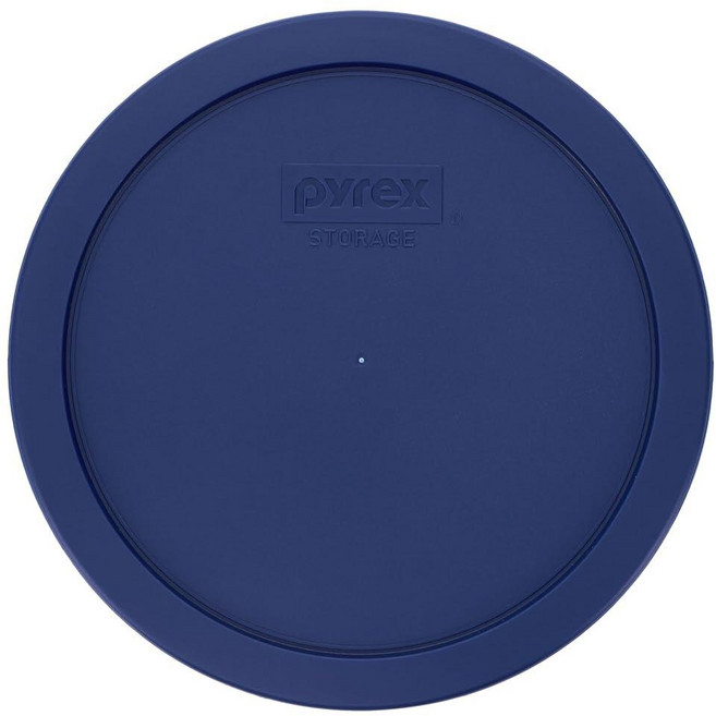 Pyrex 7402-PC 블루 식품 보관 교체 뚜껑 (이 뚜껑은 7402 6컵 조각 믹싱 볼 및 7203 7컵 유리 그릇에 적합) - 미국 제조, Pyrex 7402-PC 블루 식품 보관 교체 뚜껑 (