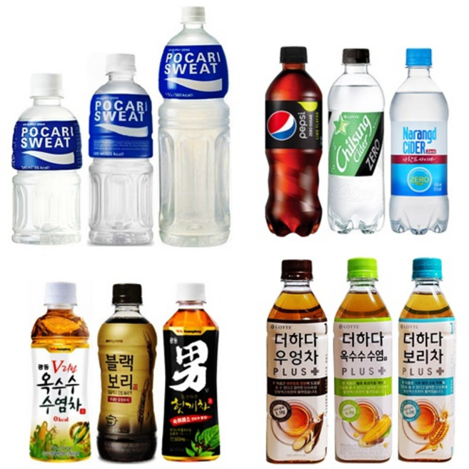 페트음료 12종, 광동 헛개차 340ml, 1개, 340ml