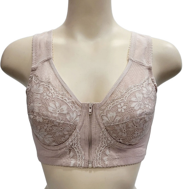 아찌라 롱브라 지퍼 기능성 맞춤 보정 처진가슴 모아주는 브라 2090