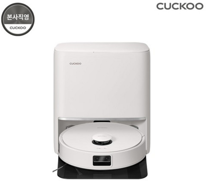 본사직영) 파워클론 로봇청소기 AI 올인원 스테이션 노블화이트 CRVC-BAC0510NW, 상세설명 참조, 없음