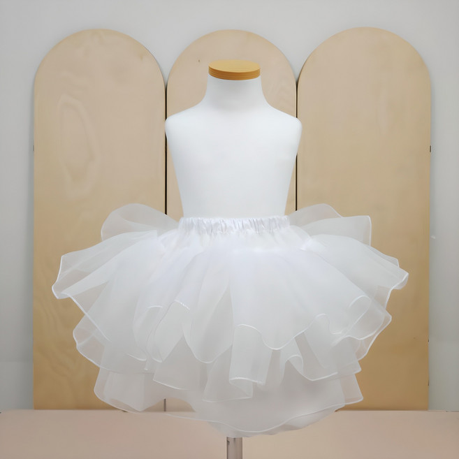 어썸한복 허리 프릴캉 여아한복 속치마