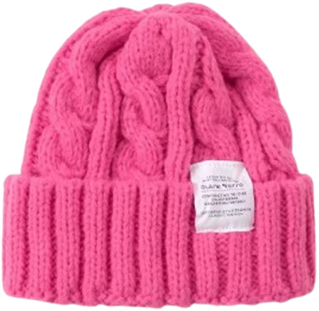 컬트 겨울 꽈배기 비니 니트 숏 패션모자