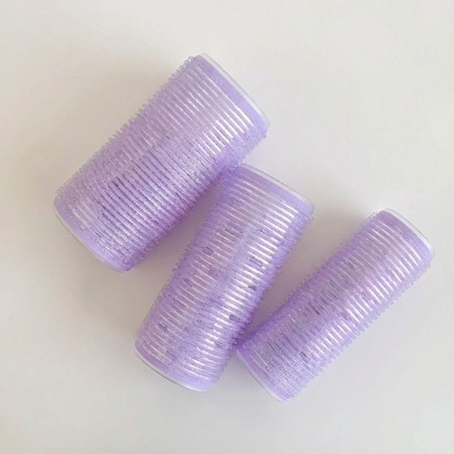 쏘냐도르 앞머리 뿌리 볼륨 열전도 헤어롤, 1개, 퍼플3종 (3cm+4cm+5cm)