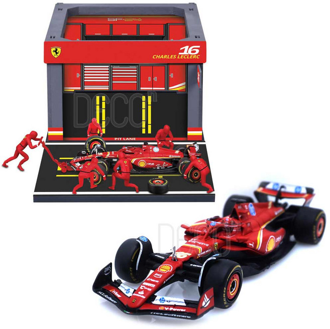 F1 레이싱 피트 정비소 페라리 SF24 샤를 르클레르 미니카, 레이싱피트(SF24샤를르클레르), 1개