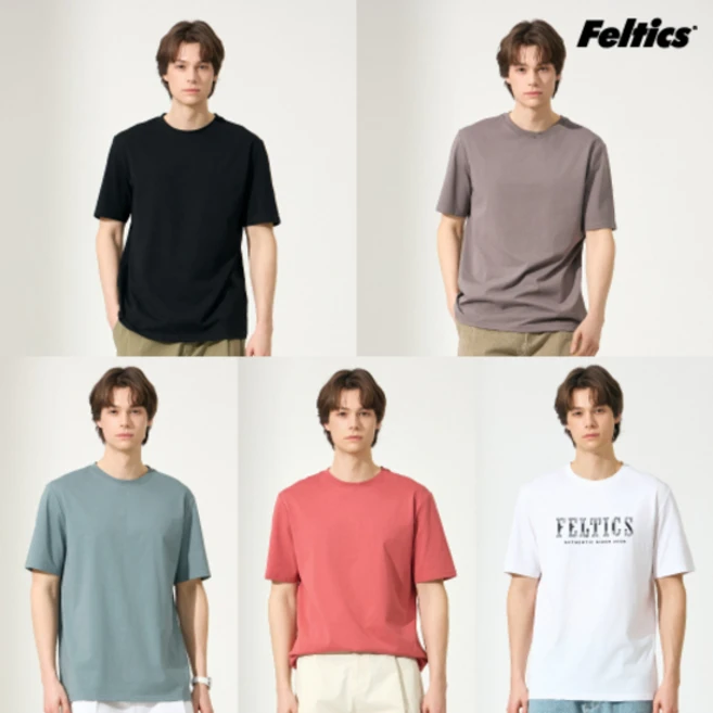 25SS 펠틱스 남성 컴포터블 티셔츠 - 쿠팡
