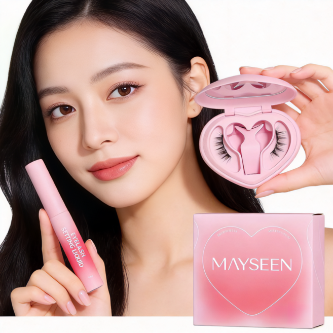 MAYSEEN 인조 마그네틱 자석 속눈썹 붙이기 셀프 연장 데일리, 1개, 달콤한여우