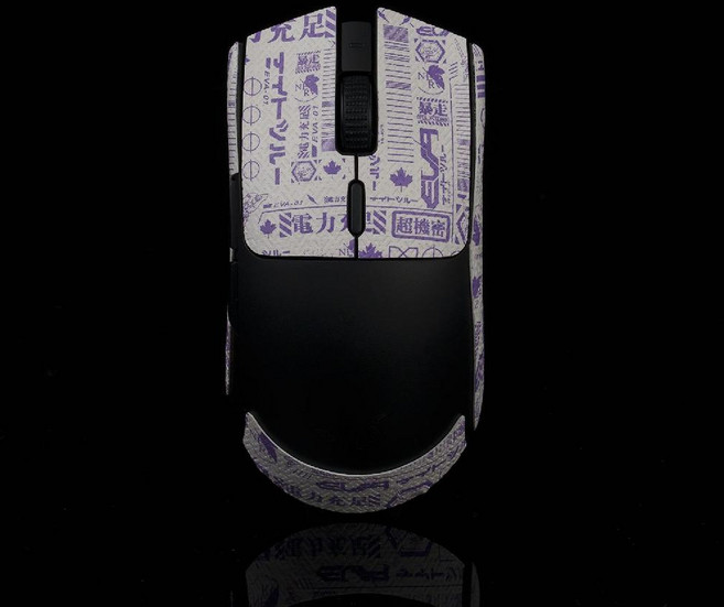 TBTL 레이저 바이퍼 V3 하이퍼스피드 마우스 그립 테이프 모음, EVA 화이트퍼플