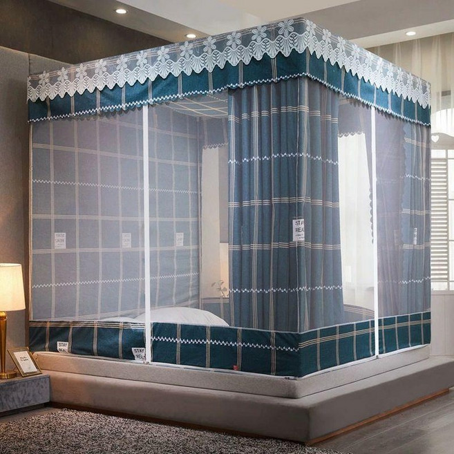 가정용 모기장 텐트 대형 난방 실내 접이식 방충망