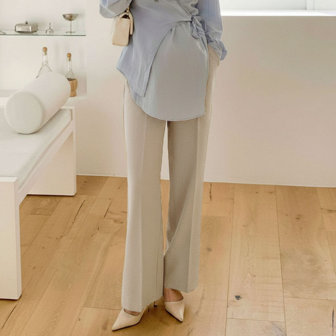 보리맘 부츠컷 임산부 슬랙스 H574