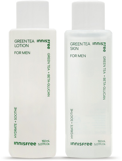 이니스프리 그린티 포맨 2종구성(스킨+로션), 1개