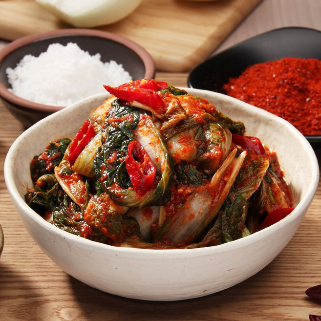 [말바우시장 선김치] 아삭하고 신선한 국내산 전라도 얼갈이김치, 1kg, 1개