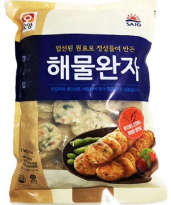 오양해물완자1kg, 1kg, 1개