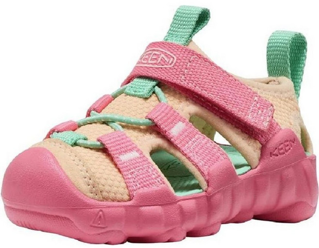 킨 하이퍼포트 H2 핑크피치 벨크로 찍찍이 토들러 키즈 샌들 베이비 아기 신발 물놀이