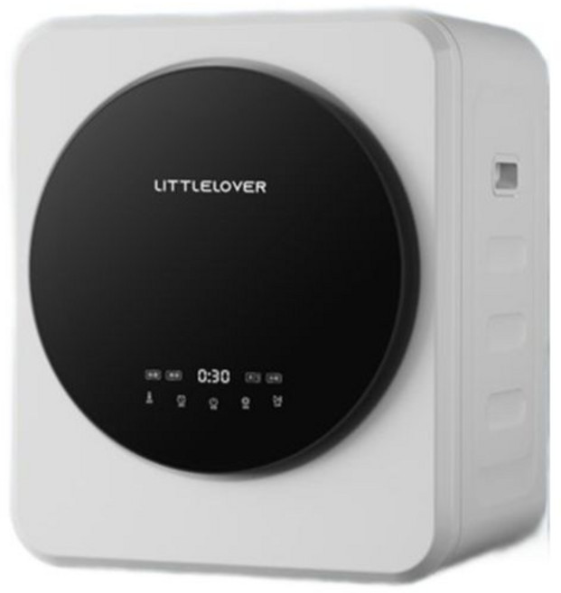 캠핑카 세탁기 벽걸이형 화이트 소형 드럼 양말 속옷 건조 자동, 5kg 화이트 스마트 터치