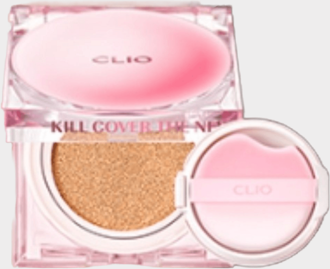 [블리샵]클리오쿠션 리넨 후로페샤날 더뉴파운웨어 본품+리필 매끈하고얇은피부, 1개