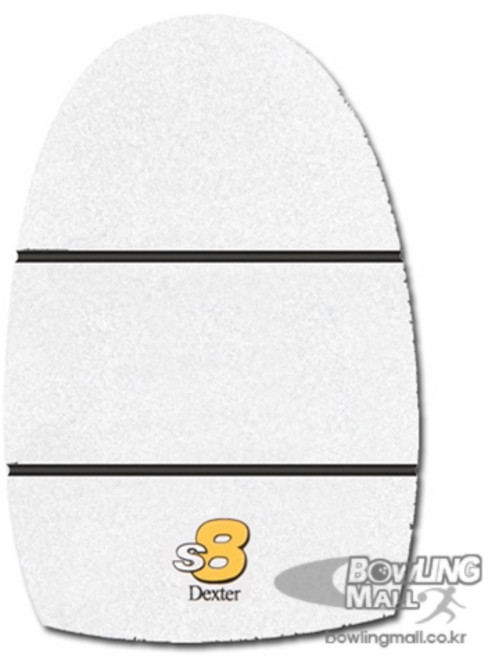 덱스터 THE 9 전용 교체용 슬라이드 솔 볼링화 볼링신발 볼링슈즈 볼링용품 슬리이딩솔, S8, 1개