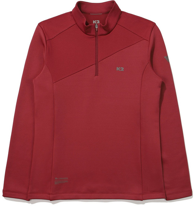 K2 긴팔티 KTR 엣지 (EDGE) 기모 집업 티셔츠 KWW24212R4