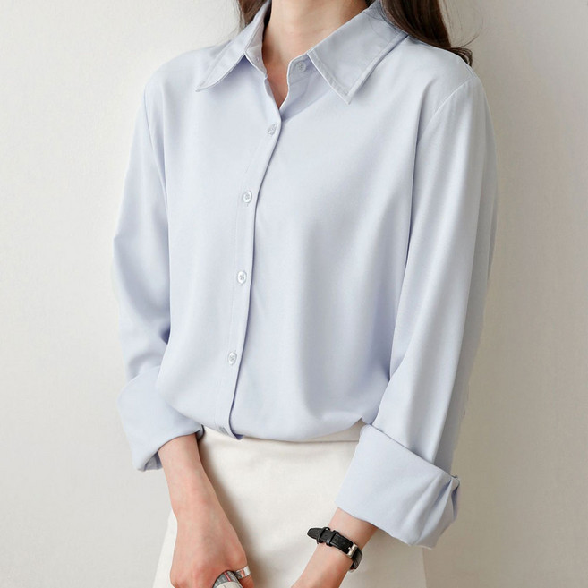 조이메리 여성 링클프리 구김없는 긴팔 셔츠 14컬러 프라하 블라우스