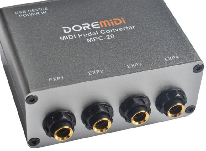 DOREMIDI 익스프레션 페달 컨버터 서스테인 익스팬더 MPC-20, 한개옵션0