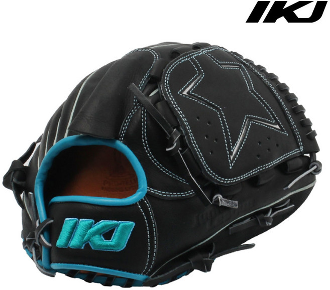 인코자바 유소년 투수글러브 투수 JR P(BK/WT)25 야구글러브 11.5인치, 우투(왼손착용)