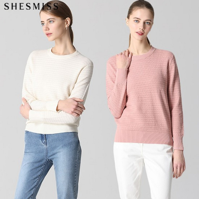 (SHESMISS)] 품격있 짜임 울 니트 탑 (택가격: 138000원)