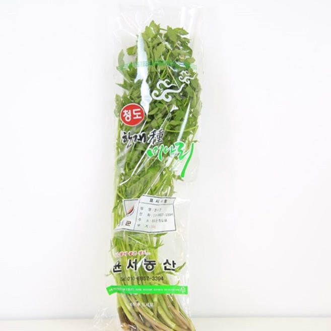 청도 한재미나리 청정 생미나리 한재 미나리 생과, 2개, 200g