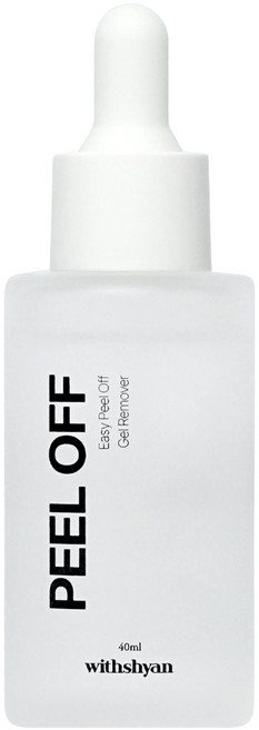 위드샨 필오프 베이스 젤 전용 이지 네일리무버, 1개, 40ml