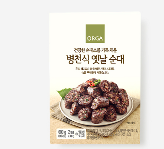 풀무원 병천식 옛날 순대 600g 1개