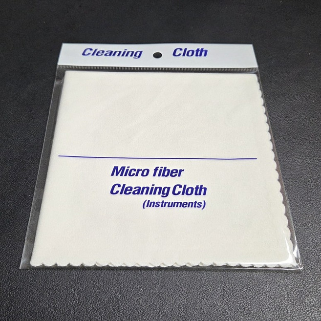 BGM 국산 악기 청소용 극세사 융 천 수건 클리너, 1개, 아이보리