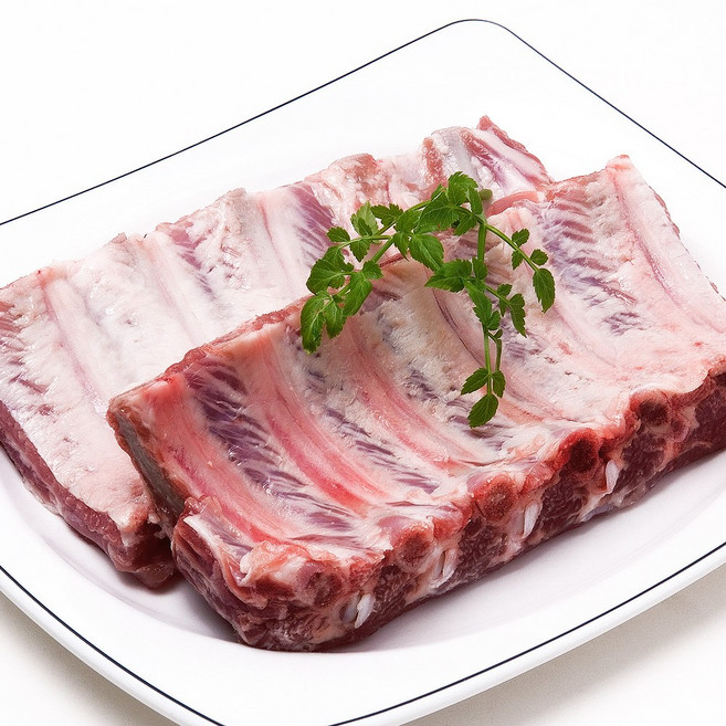 한돈 구이용 돼지고기, 1개, 한돈 등갈비 500g