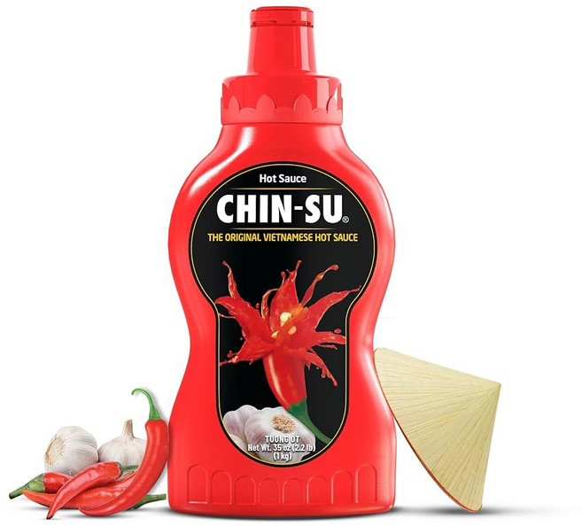 오리지널 베트남 칠리 소스 CHIN-SU 스위트 스리라차 칠리 파스타 피자 리펜 마늘 핫 살사 스파게티 바비큐 소스 선물 세트 8.82온스 1팩