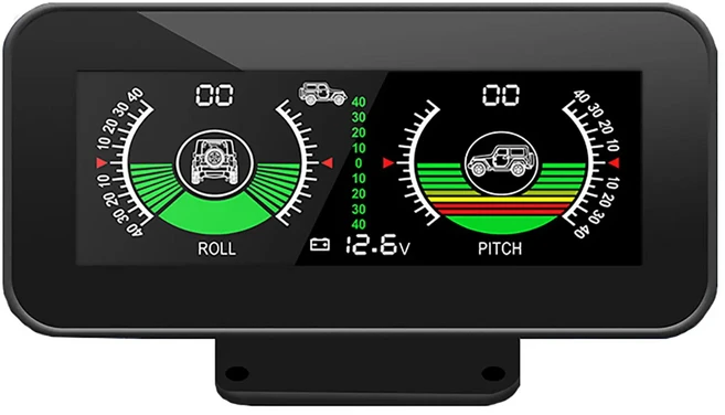 M50 GPS 스마트 경사계 오프로드 4X4 자동차 디지털 디스플레이 틸트 롤 피치 각도 HUD 액세서리 모든 차량, 1개, 01 M50 HUD