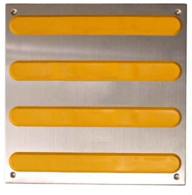 점자블럭 스텐 피스 선형 안전용품 장애인 보도블럭 설치용