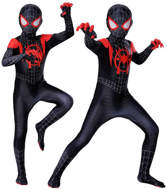아동용 스파이더맨 의상 할로윈 코스튬 슈트