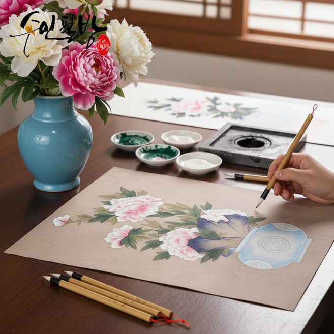 수인필방 서예붓 민화붓 바림붓(소~특대), 소